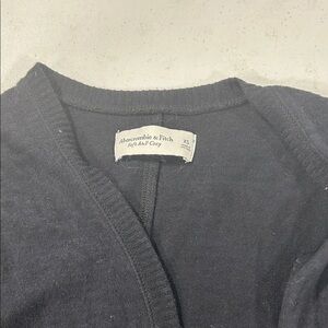 Abercrombie & Fitch Dark Gray Cardigan